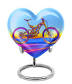 Vibrant Bicycle Urn for Human Ashes - Cremation Urns For Adult