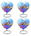 Vibrant Bicycle Urn for Human Ashes - Cremation Urns For Adult