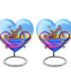 Vibrant Bicycle Urn for Human Ashes - Cremation Urns For Adult