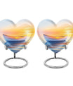 Sunset Boat Urn for Human Ashes - Boat Cremation Urns For Adults