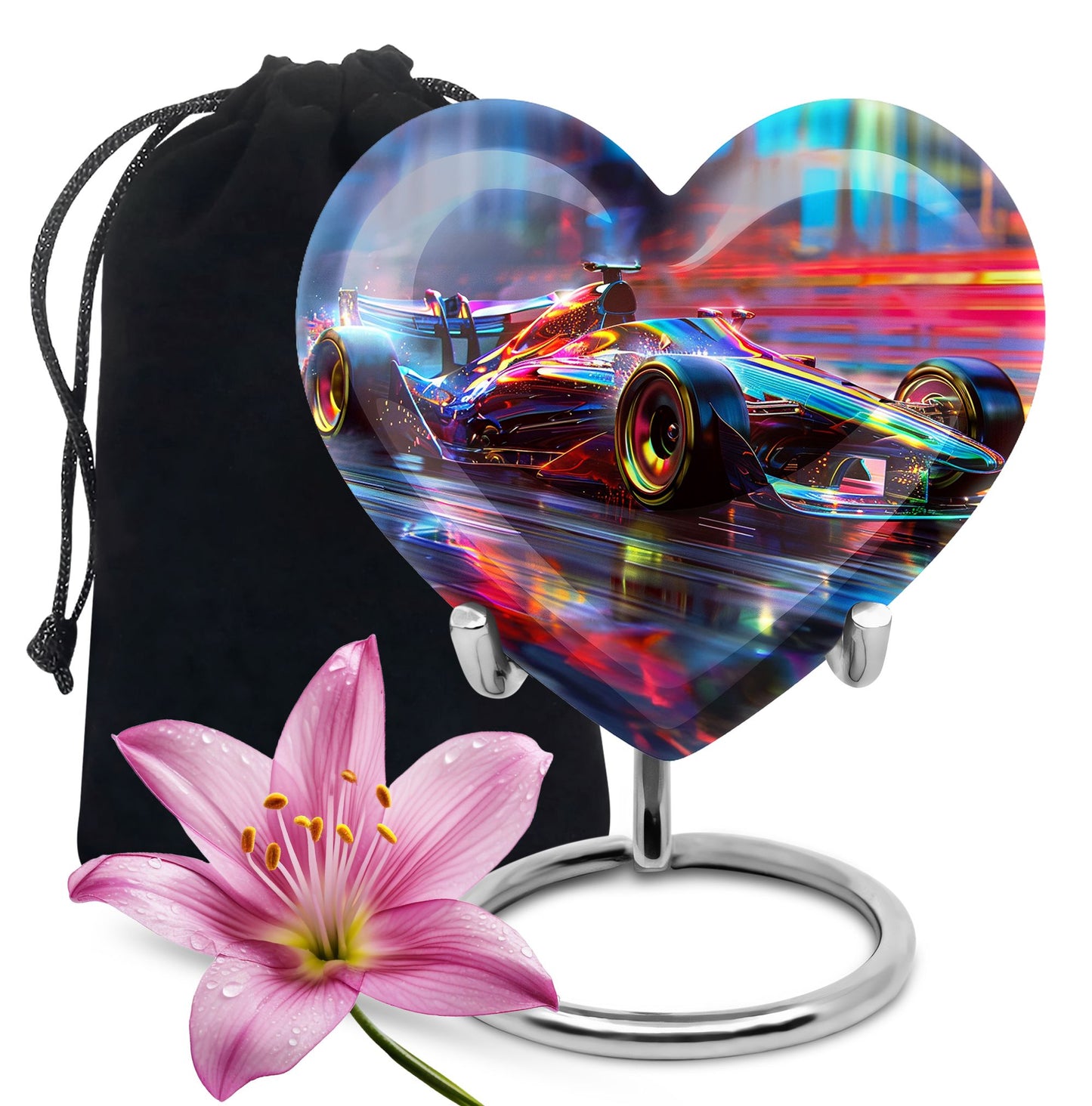 Personalized Car Cremation Urn for Men and Women - 10-inch, 200 cu in - Yatskia