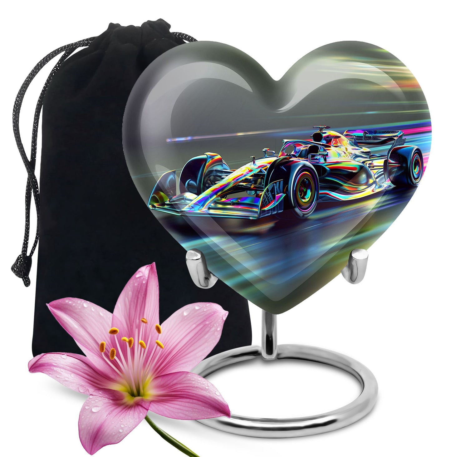 Personalized Car Cremation Urn for Adults - 10-inch, 200 cu in - Yatskia