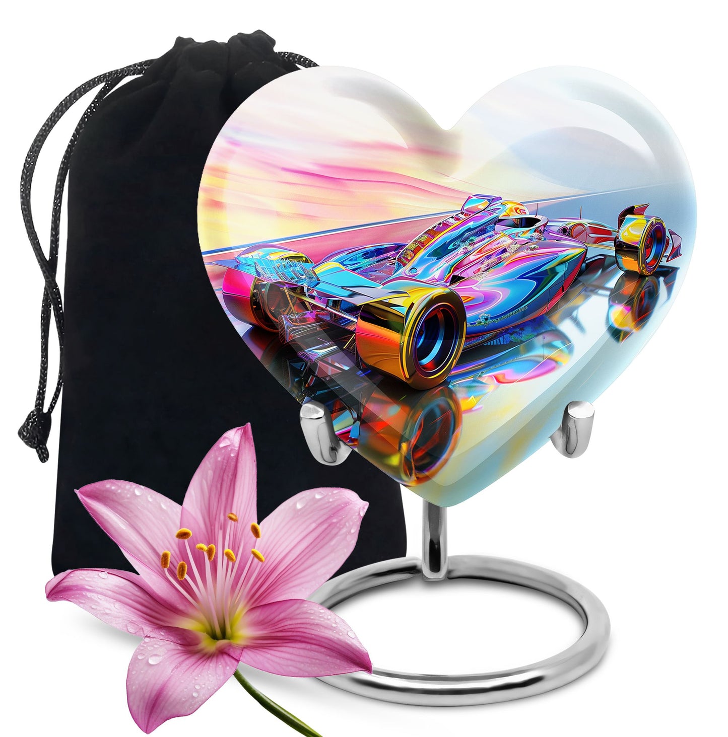 Personalized Car Cremation Urn for Adult - 10-inch, 200 cu in - Yatskia