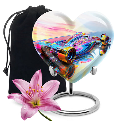 Personalized Car Cremation Urn for Adult - 10-inch, 200 cu in - Yatskia