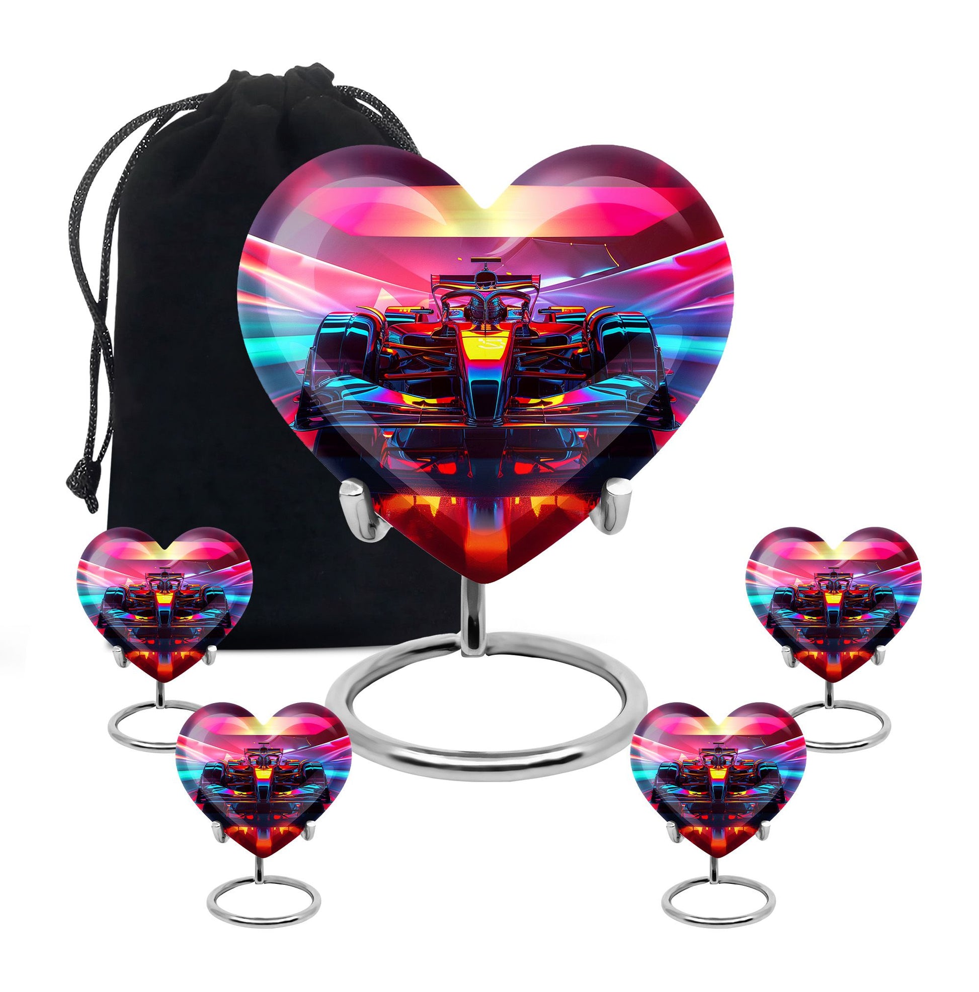 Racing Car Cremation Urn for Ashes – Unique Tribute For Motorsports Fans