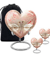 Swan and Cherry Blossom Cremation Urn – Elegant Memorial for Ashes
