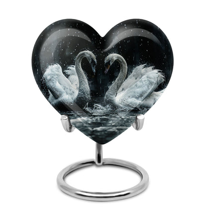 Personalized Bird Cremation Urn for Mom - 10-inch, 200 cu in - Yatskia