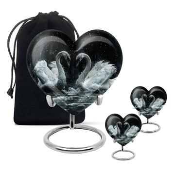 Large Urn With 2 Keepsake Urn