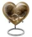 Golden Light Swan Cremation Urn for Human Ashes  - Memorial Urn for Adults