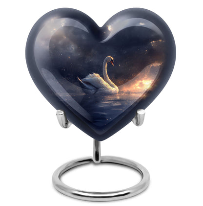 Personalized Bird Cremation Urn for Women - 10-inch, 200 cu in - Yatskia