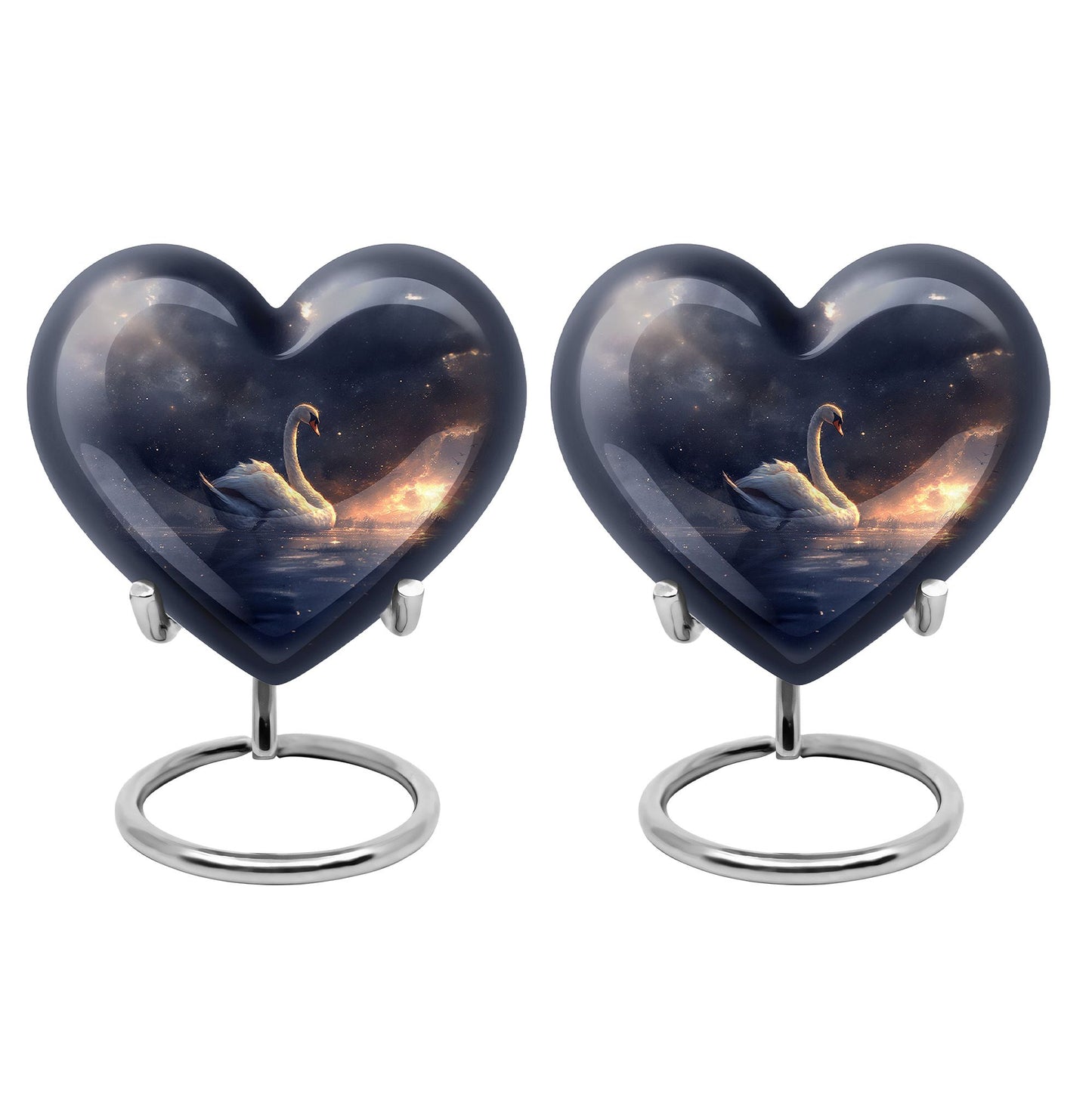 Personalized Bird Cremation Urn for Women - 10-inch, 200 cu in - Yatskia