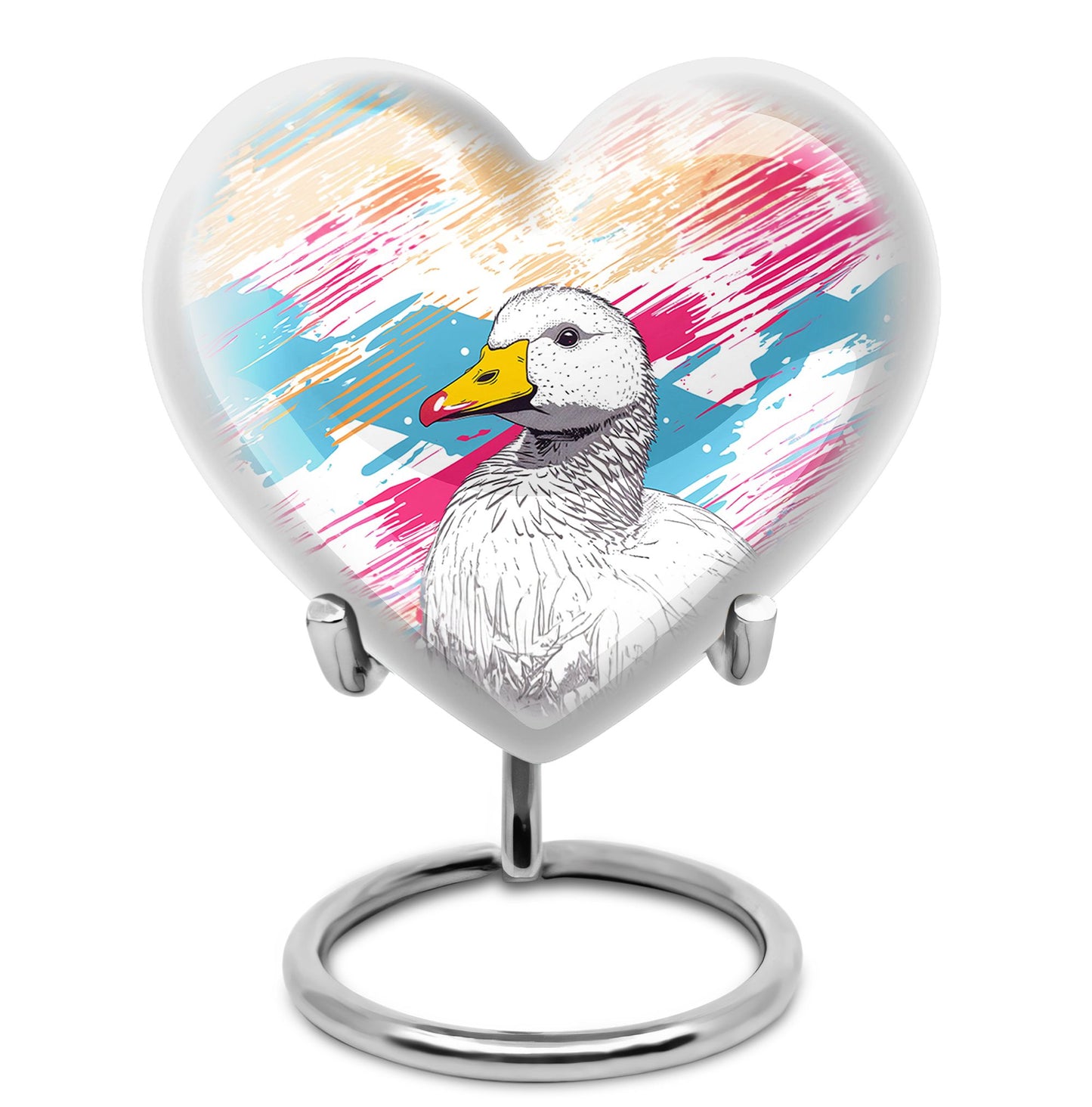 Personalized Bird Cremation Urn for Human Ashes - 10-inch, 200 cu in - Yatskia