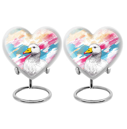 Personalized Bird Cremation Urn for Human Ashes - 10-inch, 200 cu in - Yatskia