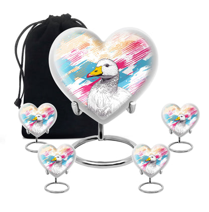 Personalized Bird Cremation Urn for Human Ashes - 10-inch, 200 cu in - Yatskia