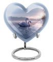 Dual Swan Cremation Urn For Human Ashes For Men and Women