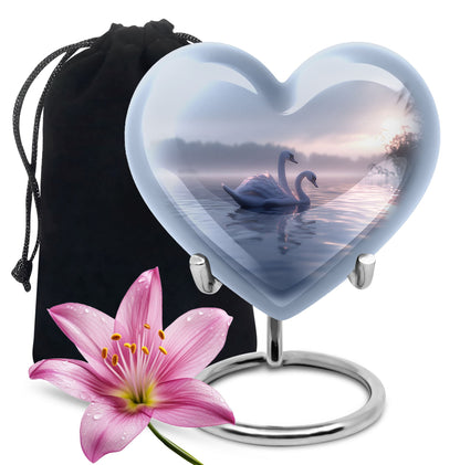 Personalized Bird Cremation Urn for Men and Women - 10-inch, 200 cu in - Yatskia