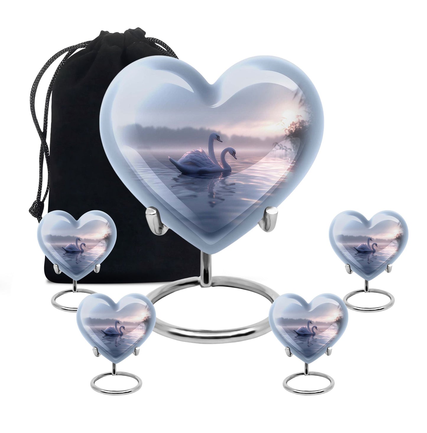 Personalized Bird Cremation Urn for Men and Women - 10-inch, 200 cu in - Yatskia