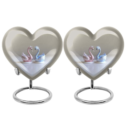 Personalized Bird Keepsake Urn for Human Ashes - 3-inch, 3 cu in - Yatskia