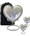 Duo Swan Keepsake Cremation Urn For Human Ashes - Mini Urns For Ashes