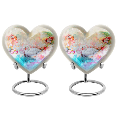 Personalized Bird Cremation Urn for Adults - 10-inch, 200 cu in - Yatskia