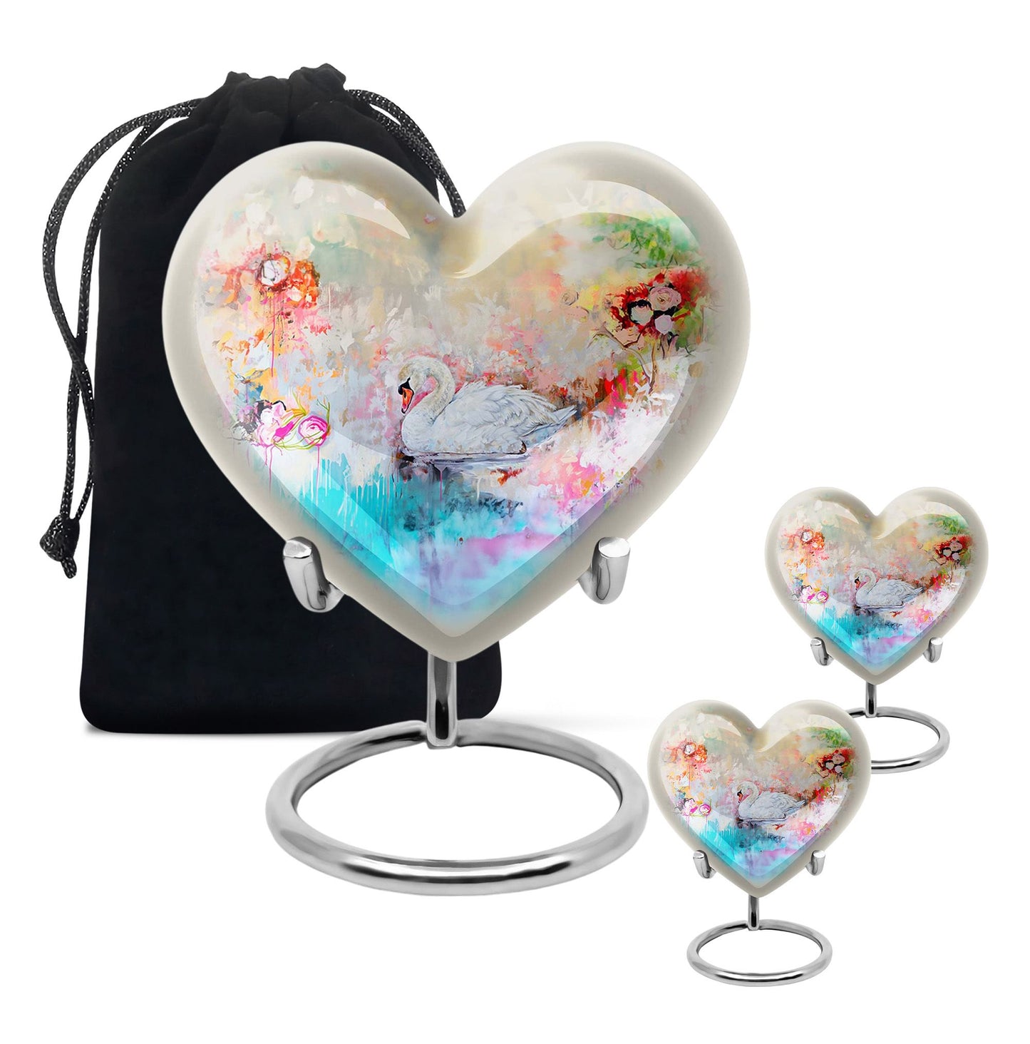 Personalized Bird Cremation Urn for Adults - 10-inch, 200 cu in - Yatskia