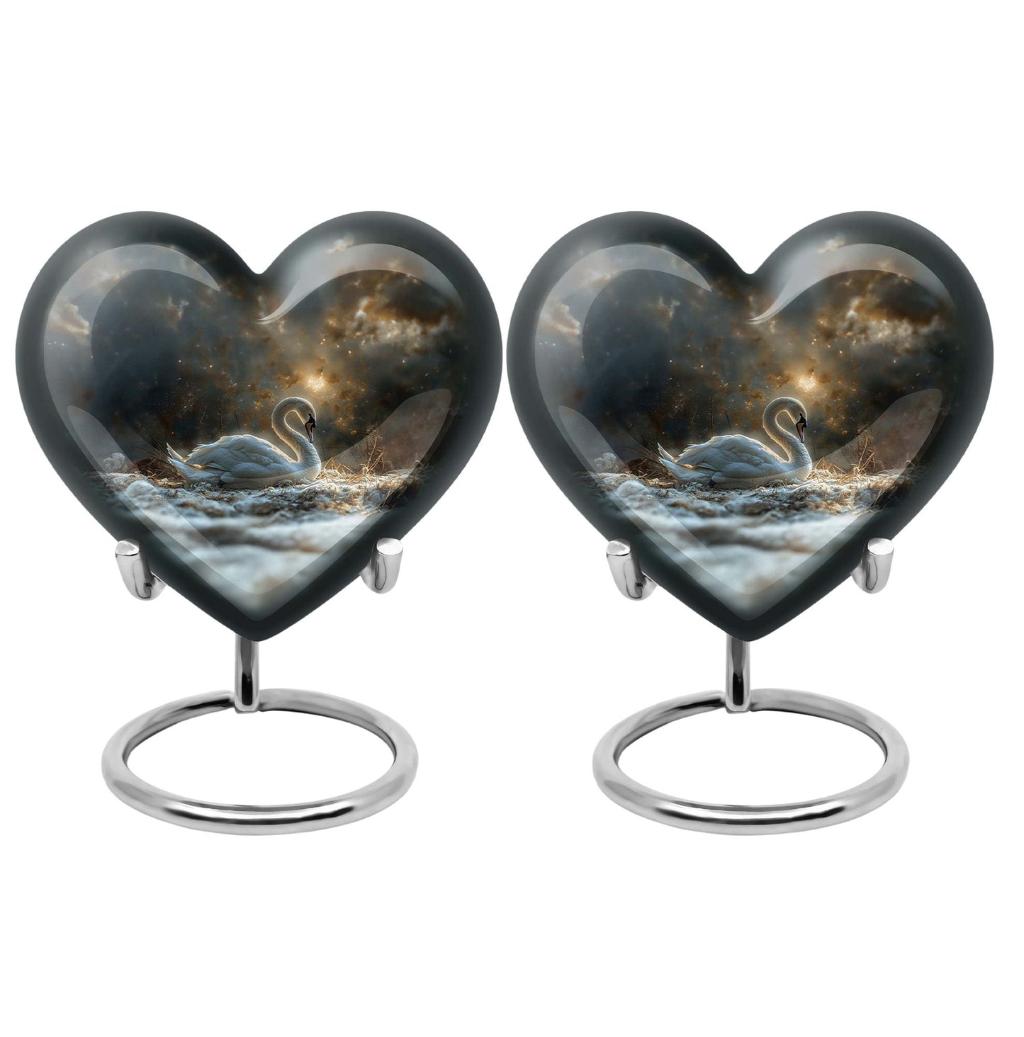Personalized Bird Cremation Urn for Adults - 10-inch, 200 cu in - Yatskia