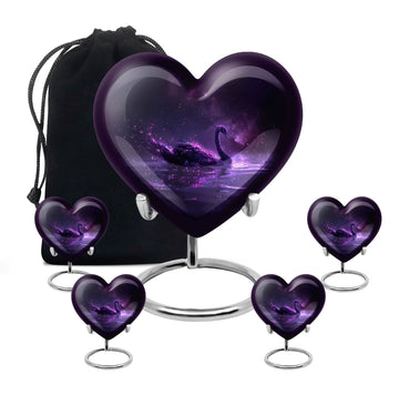 Large Urn With 4 Keepsake Urn