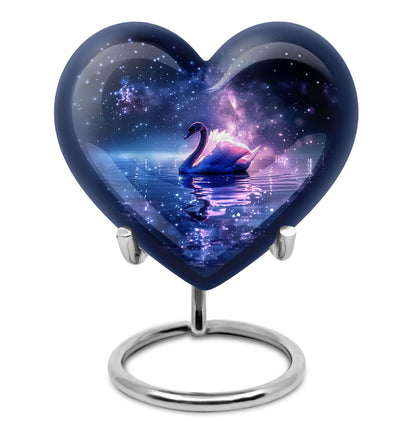 Personalized Bird Cremation Urn for Mom - 10-inch, 200 cu in - Yatskia