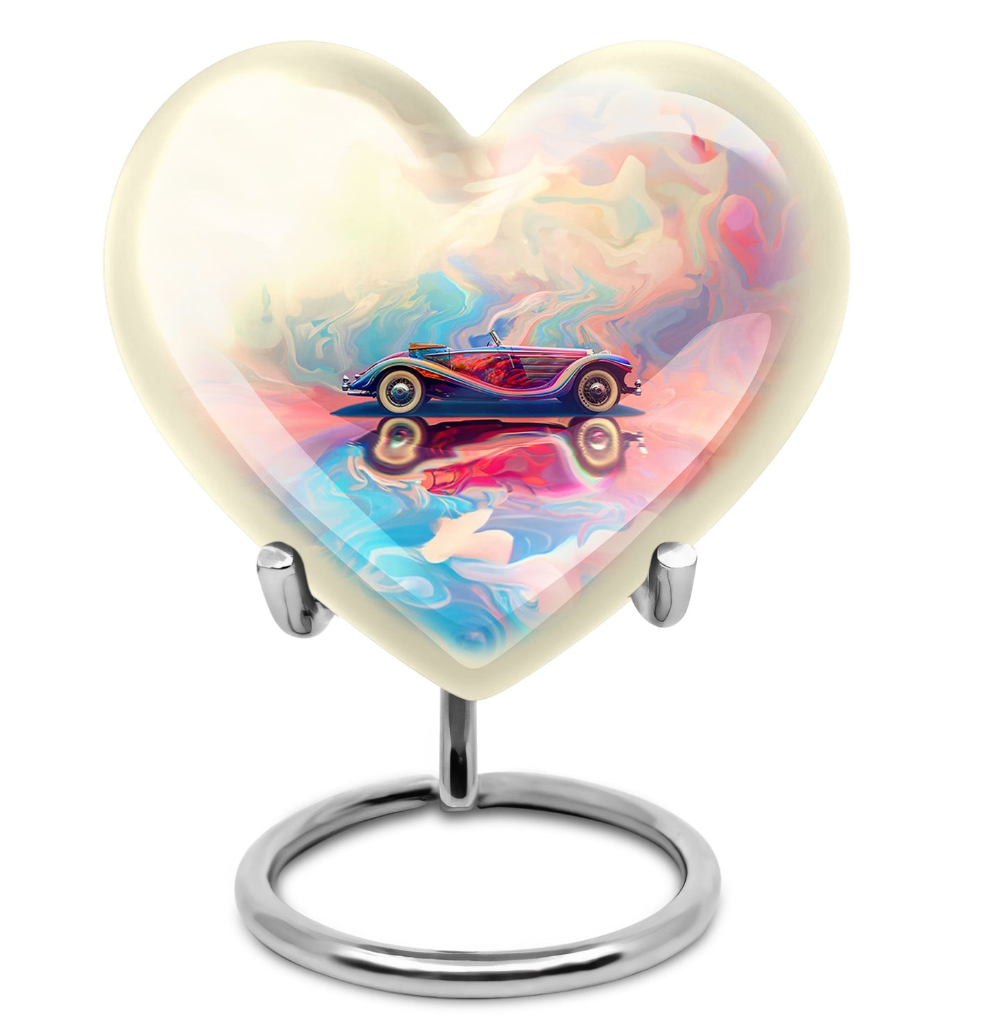 Personalized Car Cremation Urn for Human Ashes - 10-inch, 200 cu in - Yatskia