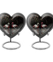 Swan Pair Cremation Urns For Human Ashes - Funeral Urns For Adult
