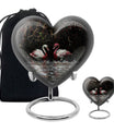 Swan Pair Cremation Urns For Human Ashes - Funeral Urns For Adult