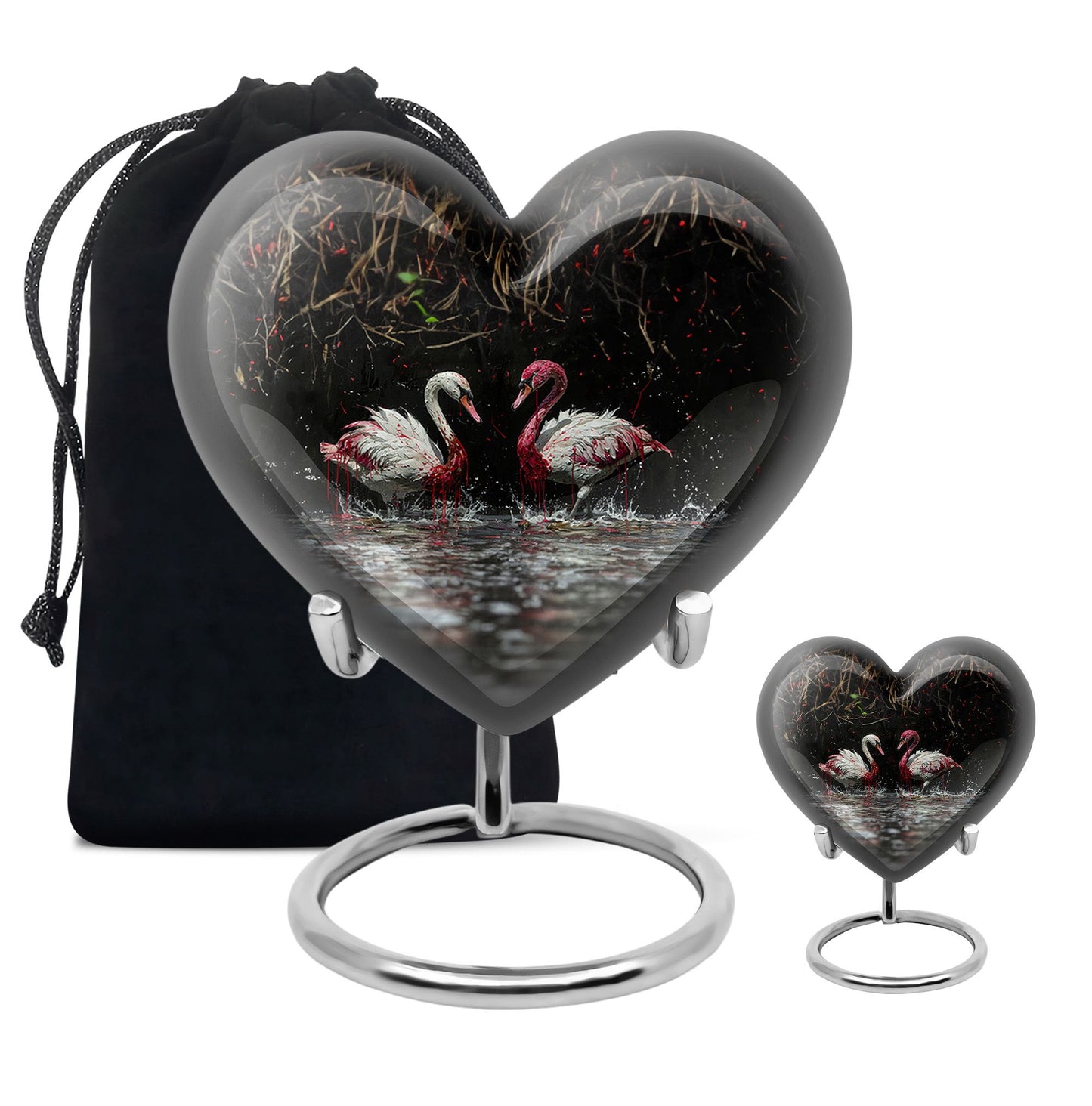 Personalized Bird Cremation Urn for Adult - 10-inch, 200 cu in - Yatskia