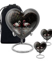 Swan Pair Cremation Urns For Human Ashes - Funeral Urns For Adult