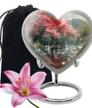 Cherry Blossom Cremation Urns For Human Ashes - Swan Urns For Adults