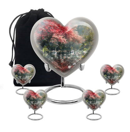 Personalized Bird Cremation Urn for Adults - 10-inch, 200 cu in - Yatskia