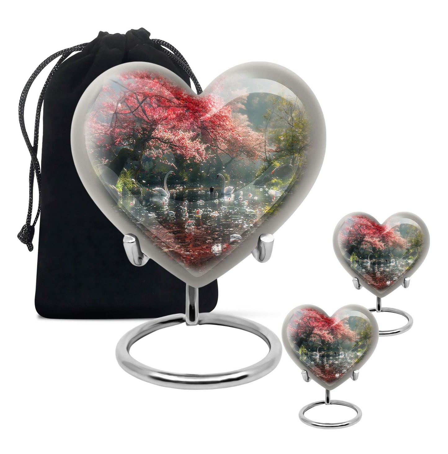 Personalized Bird Cremation Urn for Adults - 10-inch, 200 cu in - Yatskia