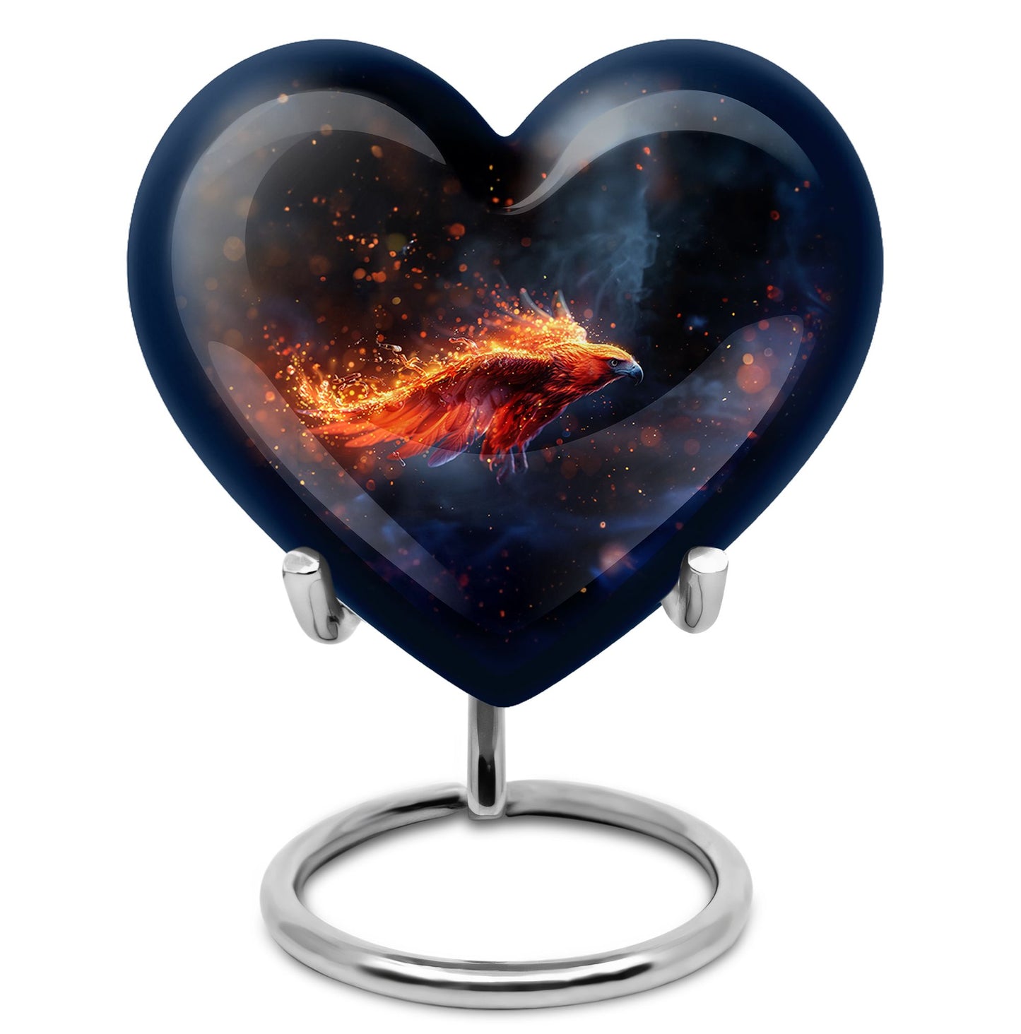 Personalized Eagle Cremation Urn for Men - 10-inch, 200 cu in - Yatskia