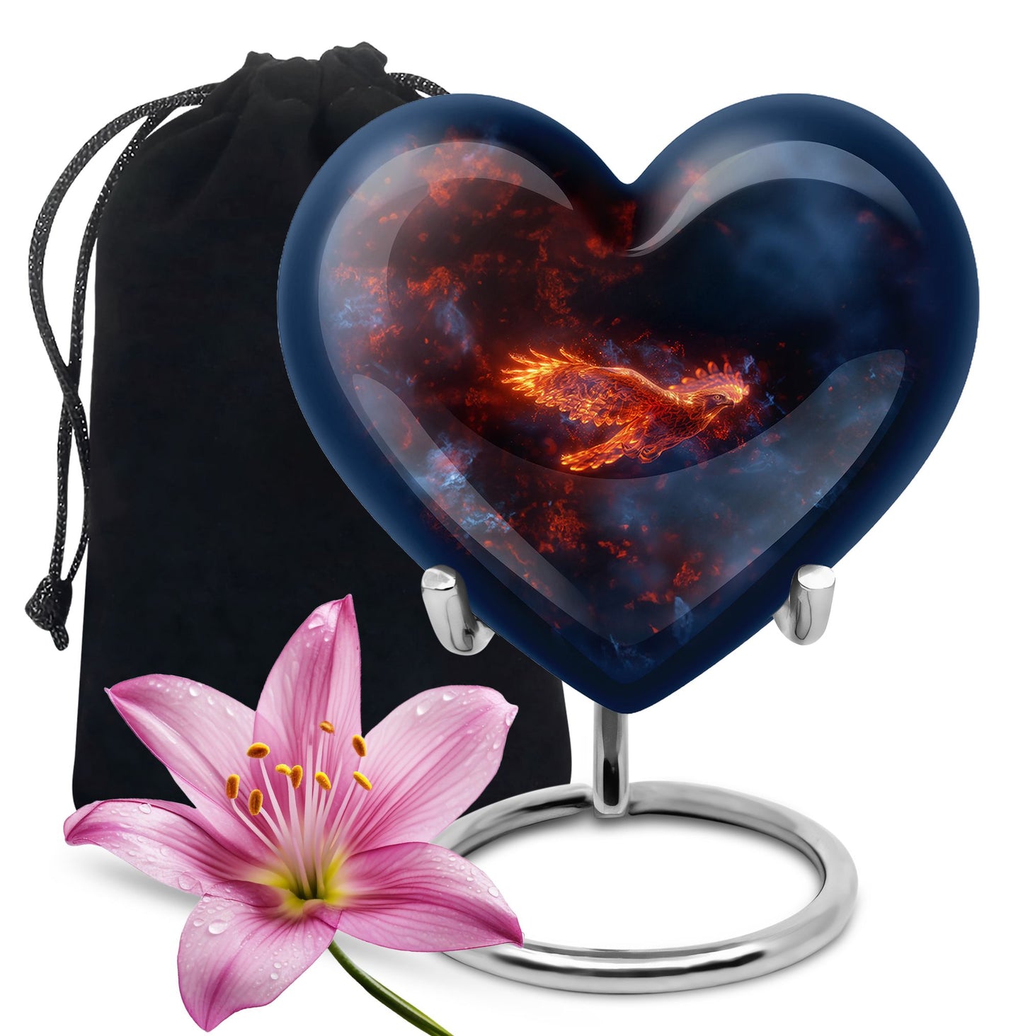Phoenix Bird Cremation Urn for Human Ashes - Urn for Men & Women