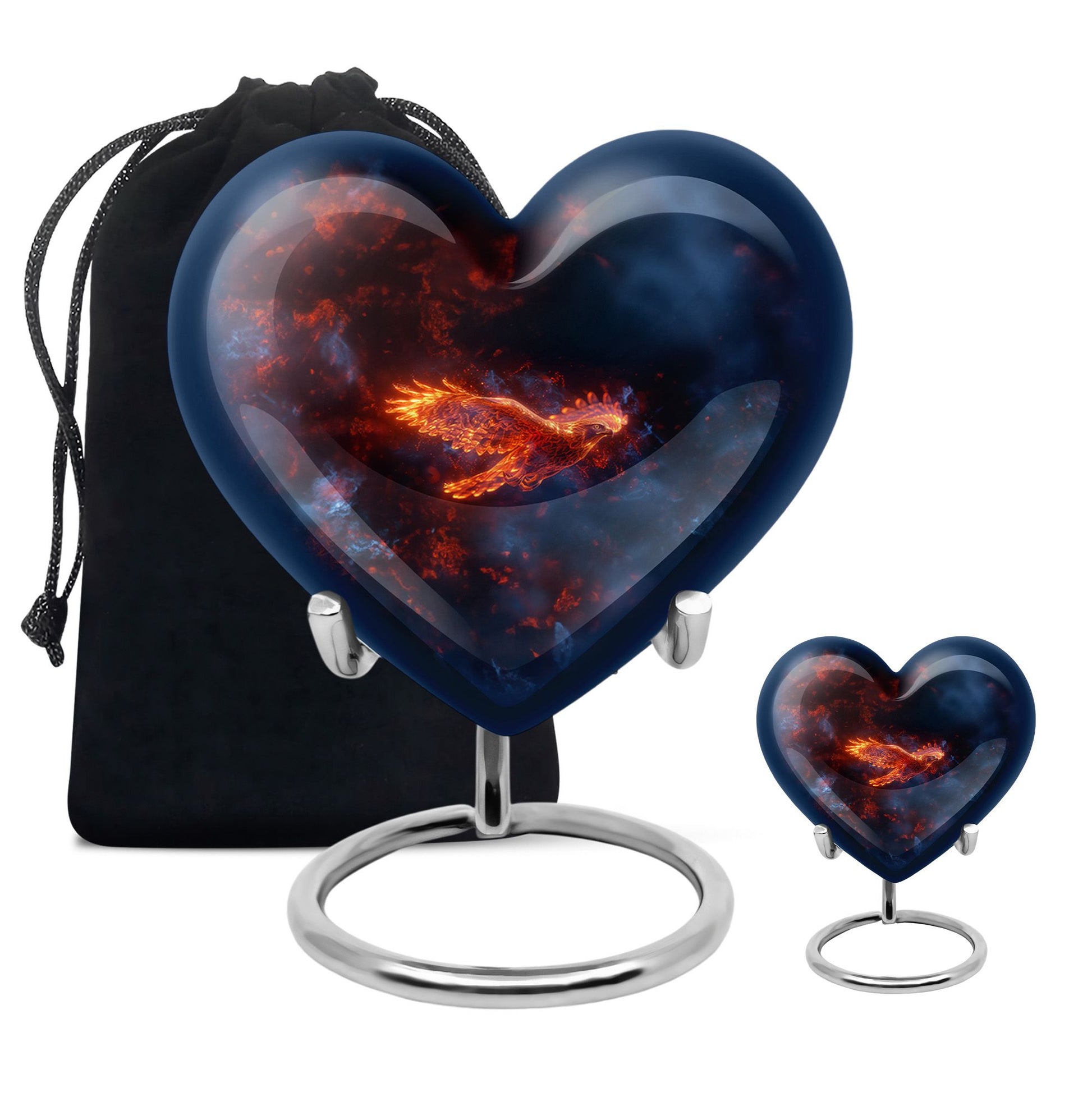 Phoenix Bird Cremation Urn for Human Ashes - Urn for Men & Women