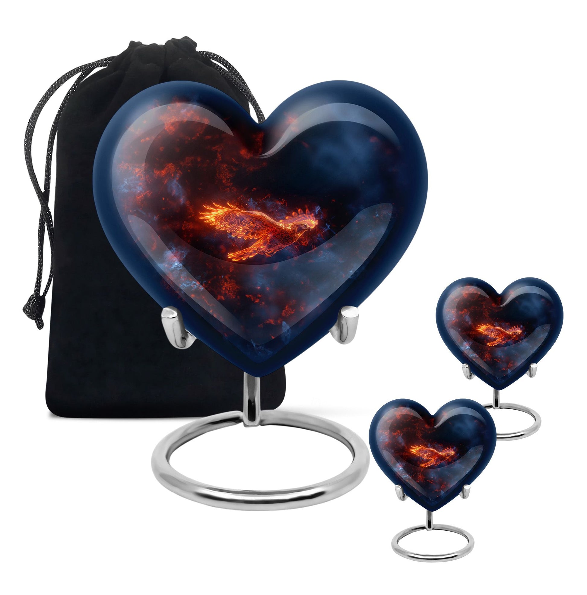 Phoenix Bird Cremation Urn for Human Ashes - Urn for Men & Women