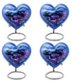 Mystic Blue Snake Cremation Urns For Human Ashes - Funeral Urns For Ashes