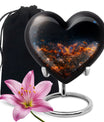 Sparkling Fiery Butterfly Urns for Mom - Large Butterfly Cremation Urns