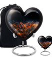 Sparkling Fiery Butterfly Urns for Mom - Large Butterfly Cremation Urns