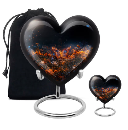 Personalized Butterfly Cremation Urn for Mom - 10-inch, 200 cu in - Yatskia