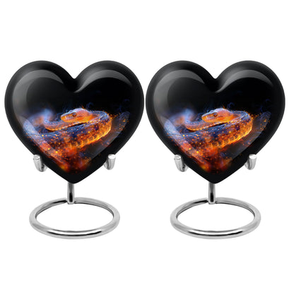 Personalized Snake Cremation Urn for Adult - 10-inch, 200 cu in - Yatskia