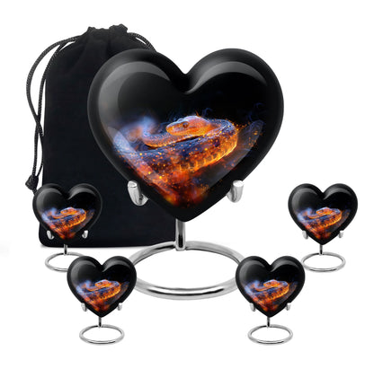 Personalized Snake Cremation Urn for Adult - 10-inch, 200 cu in - Yatskia
