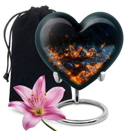 Personalized Butterfly Cremation Urn for Adult - 10-inch, 200 cu in - Yatskia