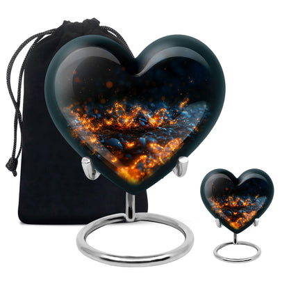Personalized Butterfly Cremation Urn for Adult - 10-inch, 200 cu in - Yatskia