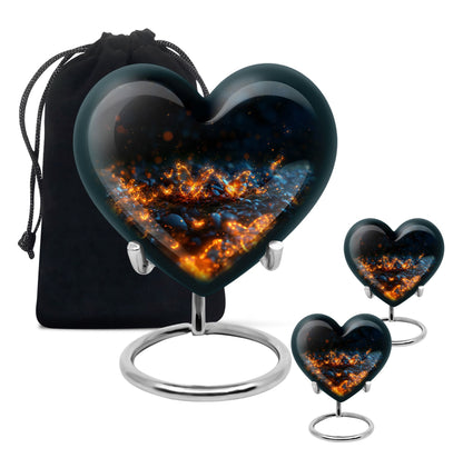 Personalized Butterfly Cremation Urn for Adult - 10-inch, 200 cu in - Yatskia
