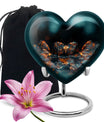 Glowing Butterfly Funeral Urn for Human Ashes - Cremation Urn For Adults
